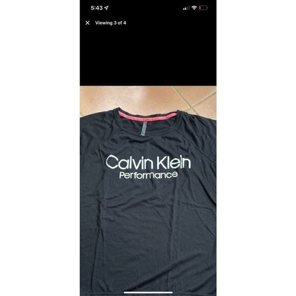 Calvin Klein performance t-shirt, women’s large, dark grey - Picture 5 of 5